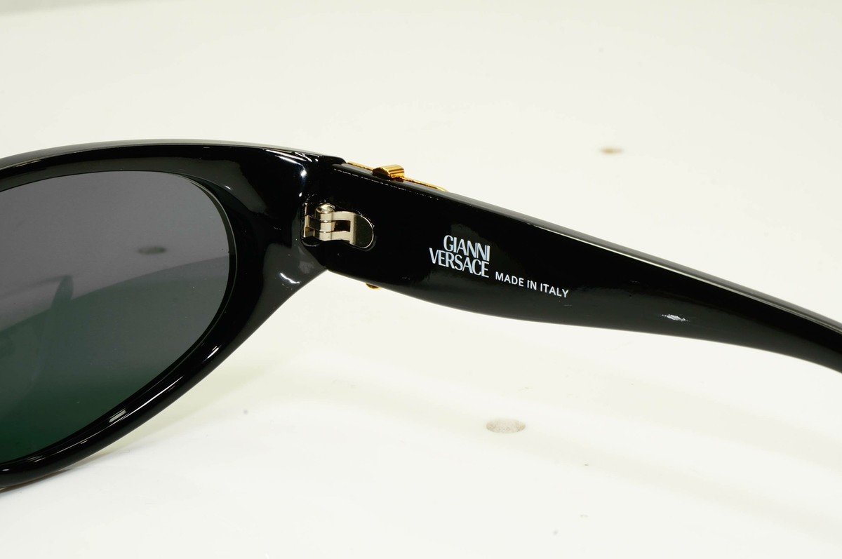 Gianni Versace 1996 Mens Vintage Black Gold Medusa
