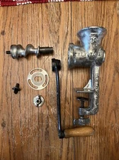 Vintage Keystone No.10 Food Chopper, Good Hand Meat Grinder -USA MADE-Boyertown