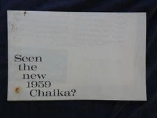 1959 RUSSIAN BUILT CHAIKA PONTIAC PROPAGANDA ANTI-COMMUNISM BROCHURE 