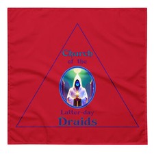 "Latter-day Druids" Bandana Funny Parody Simpsons Fan Art