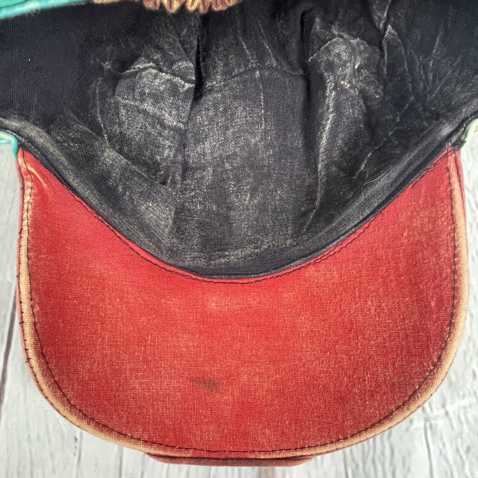 Boho Butterfly Hat Patchwork Cap Made In Nepal Cu… - image 6