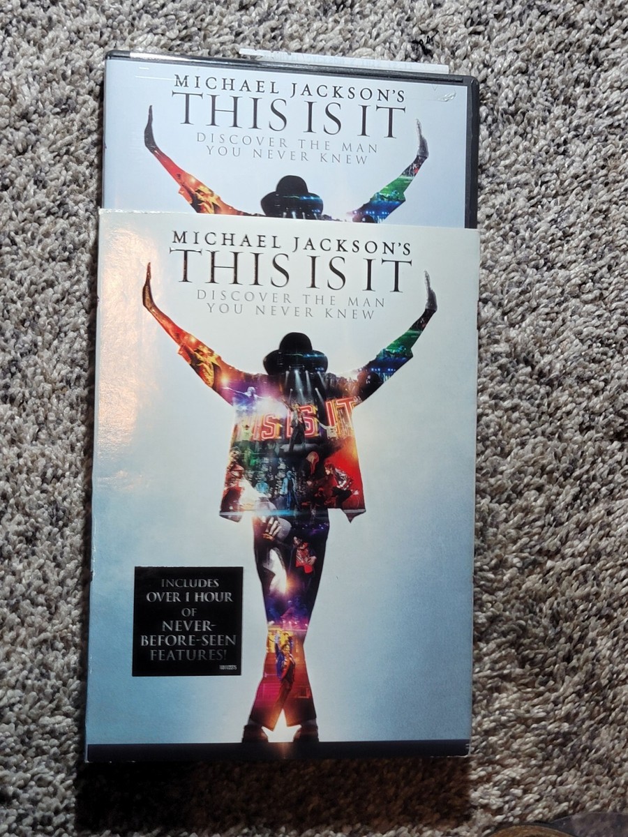 Michael Jackson This Is It DVD By Michael Jackson 43396338821| eBay