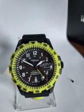 Neon Orange Silicone Strap Watch 42mm 