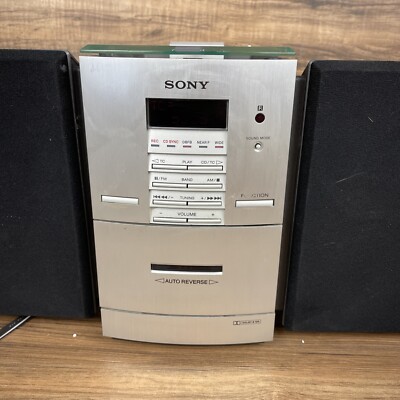 Sony CMT-ED1 Compact Component System ⚠️Tap Deck And Cassette