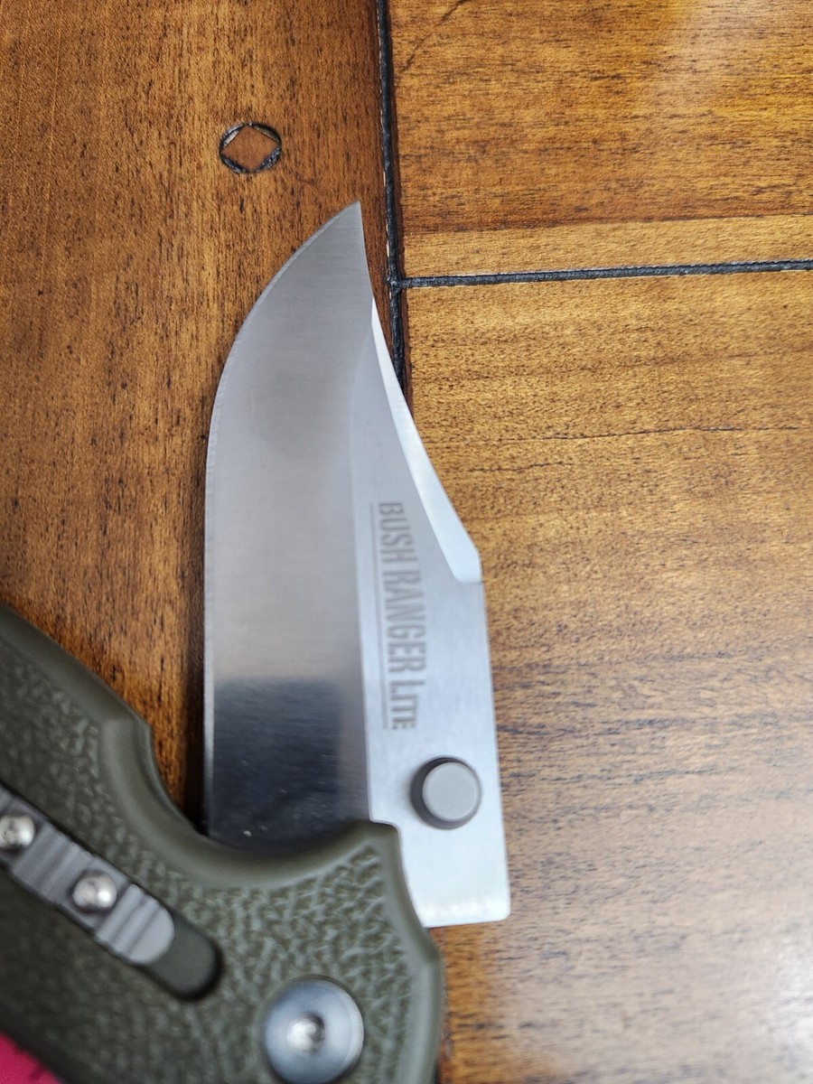 Cold Steel Bush Ranger Lite 8Cr14MoV Green Lockback JW | eBay