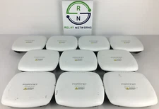 LOT OF 10 Fortinet FAP-421E-A 802.11ac Wave 2 Dual Radio 2.4 & 5 GHz with Mounts