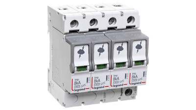 Überspannungsableiter B+C Typ 1+2 4P 8kA 1,3kV ON 300 TT, TN (TNC, TNS) 412253