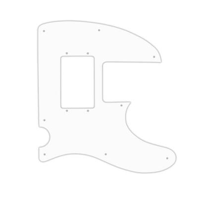 PICKGUARD für SQUIER  FENDER  VINTAGE MODIFIED TELECASTER BASS SPECIAL WHITE WBW