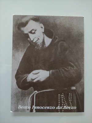 Seliger Innozenz von Berzo mit Gebet von Kardinal Comastri, Santino Holy Card
