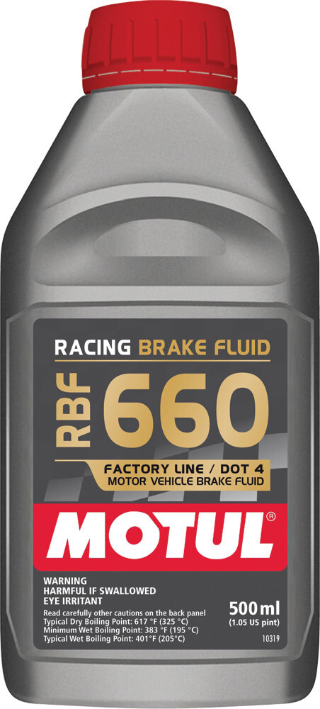 Motul RBF 660 Pro Racing Brake Fluid 1/2L 847205 / 101667