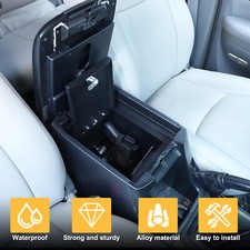 Locking Center Armrest Vault Safe Storage Box For Toyota Prado Fj120 03-09 Locking Center Armrest Vault Safe Storage Box For Toyota Prado Fj120 03-09