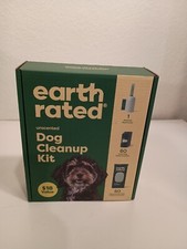 Earth Rated Dog Poop Bag Leash Dispenser -Kit-60 bags, 60 Wipes