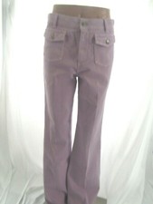 NWT Stella McCartney Lilac Trouser Wide Leg Size 26  Retail $565