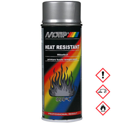 Motip Hitzefest silber bis 800 Grad Hochtemperaturbeständig 400ml