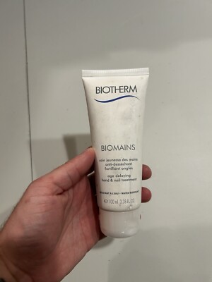 BIOTHERM Biomains Age Delaying Hand & Nail Treatment 100 mL NEW