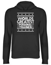 Worlds Greatest Personal Trainer Mens Womens Hooded Top Hoodie