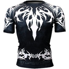 Maglietta BTOPERFORM [FX-323] ASCENDENTE compressione sotto baselayer Rashguard MMA