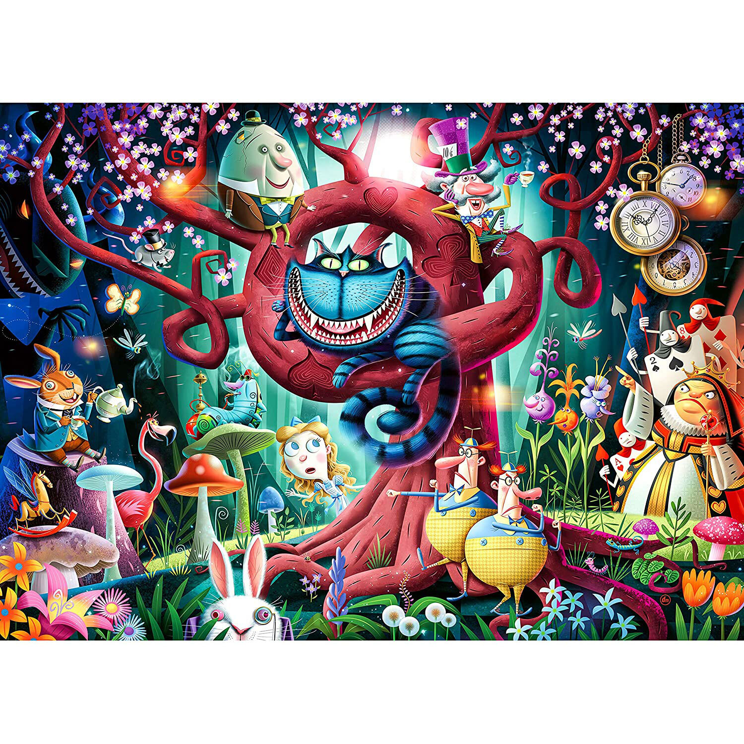 Ravensburger Alice in Wonderland Puzzle 1000 Pieces NEW 4005556164561