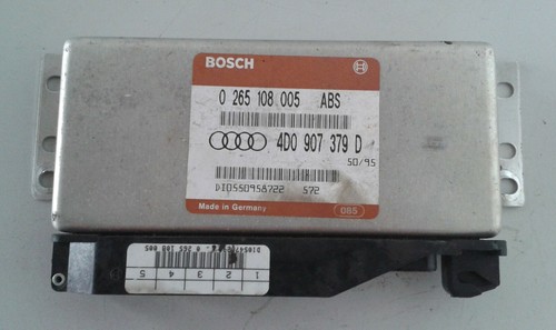 AUDI ABS Steuergerät Bosch 0265108005 4D0907379
