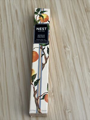 NEST NEW YORK SEVILLE ORANGE PERFUME OIL HUILE PARFUMEE 0.2 FL. OZ./6MLe NIB