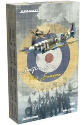 Eduard Plastic Kits 11153 Spitfire Story The Sweeps, Lim.Ed. Bausatz in 1:48 Neu