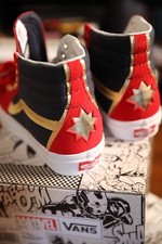 captain marvel vans size 9