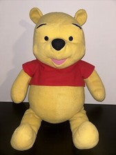 Vtg 2001 DISNEY 25" WINNIE THE POOH PLUSH FISHER PRICE MATTEL W/ VOICE BOX