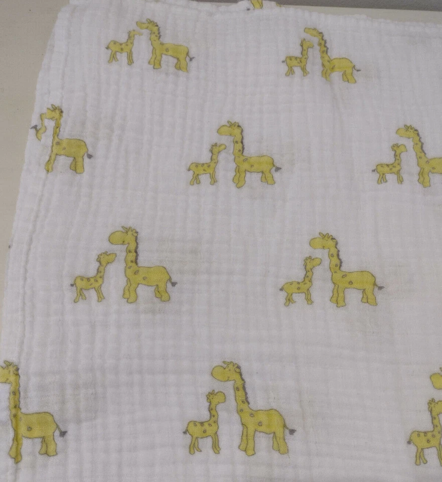 Manta de cuna de recepción para bebé jirafa diseño de envoltura Lovey  Foto 4 de 4