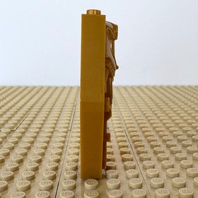 LEGO Pharaoh's Quest: Gold Mummy Sarcophagus Coffin Lid 30164, 7327 PYRAMID 2011