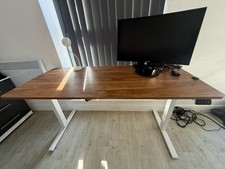 FEZIBO Height Adjustable Electric Standing Desk, 140 * 60 cm Stand up Table