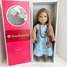 Kanani American Girl doll in Box Necklace  Meet outfit GOTY 2011