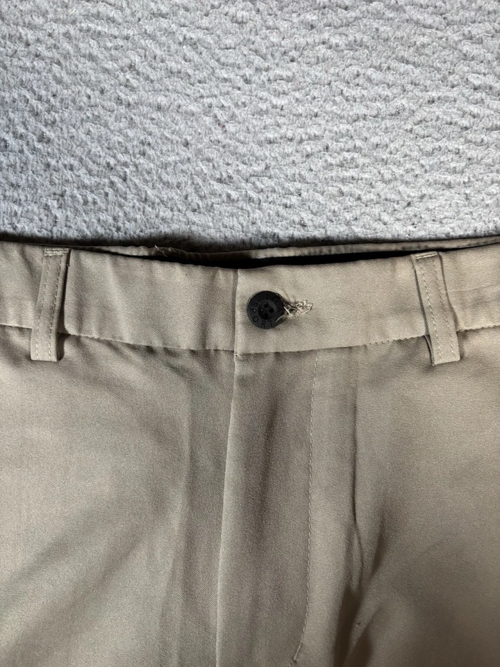 Pantalones Cortos Fila Para Hombre Talla 36 Beige Deportivos Golf Frente Plano Poliéster 9” Entrepierna Foto 2 de 4