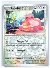LICKITUNG 124/162 REVERSE HOLO TEMPORAL FORCES POKEMON TCG CARD