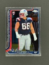 2025 - 26 WILL CAMPBELL TOPPS CHROME ROOKIE #379 NE PATRIOTS