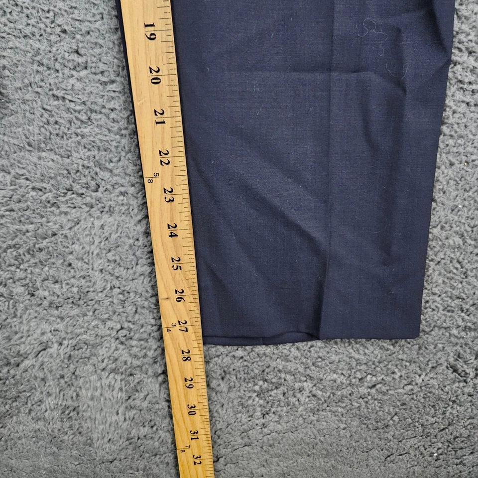 Pantalones para mujer Prada Milano azul talla 42 oficina carrera Foto 4 de 4
