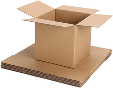 Shipping Boxes Mailers 6X6X6 Inches Corrugated Cardboard Small Packing Kraft Mov