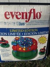 Vintage 90's Color Block Evenflo Mega Saucer LIMITED EDITION