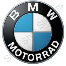 BMW MOTORRAD Logo Weather Resistant Vinyl Sticker/Decal 02