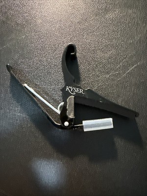 Kyser KBMBA Capo - Banjo/Mandolin - Quick-Change - Black