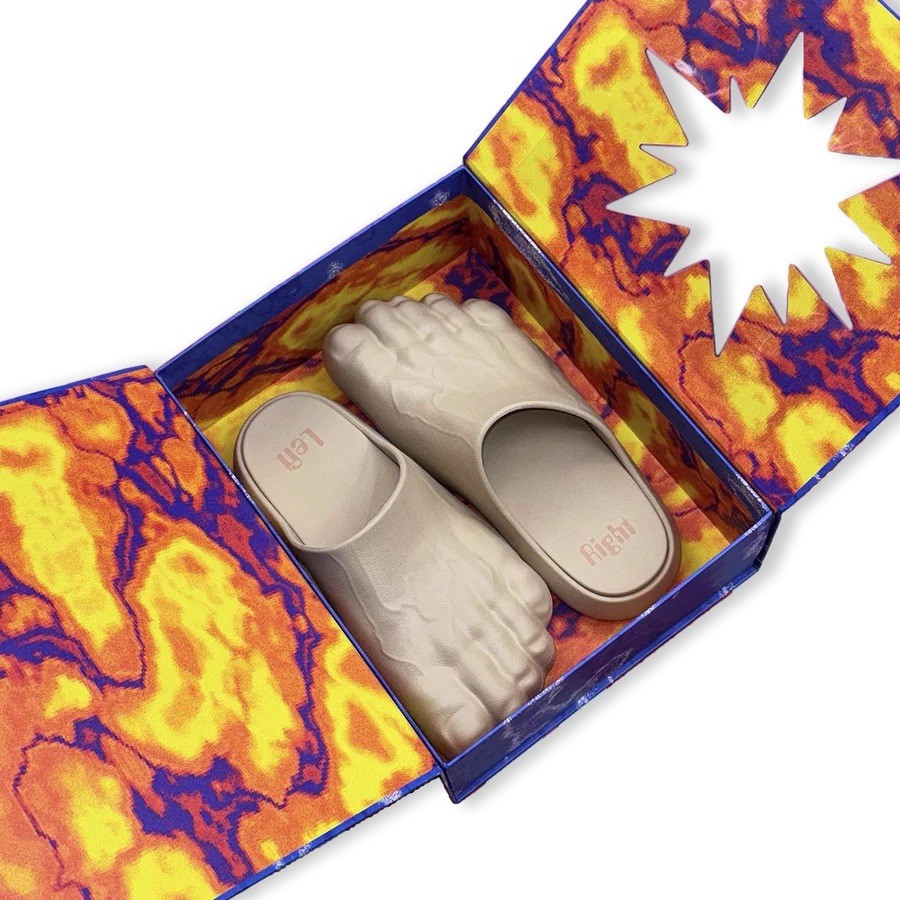 NEW Imran Potato 'CAVEMAN GLOGS'• Sz Large (10-12)• Clogs Slippers