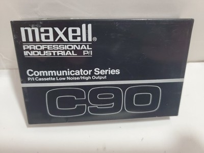 Maxell Professional Industrial Communicator Series C90 Cassettes Brand New