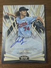 2022 Topps Tier One Break Out Auto /299 Joe Ryan #BOA-JRN Rookie Auto RC Twins 