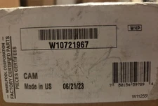 Whirlpool W10721967 Washer Clutch Kit  For WTW4816FW3 Genuine OEM Brand New 