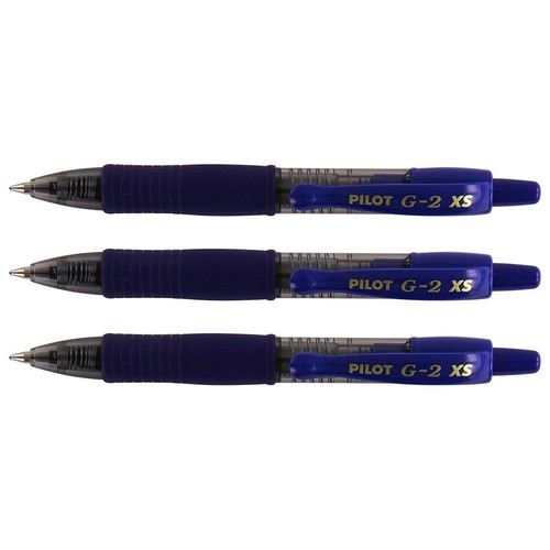 Pilot – penna roller inchiostro gel G2 XS7 Pixie tracciato 0,4 mm (sfera 0,7 mm) Bordeaux