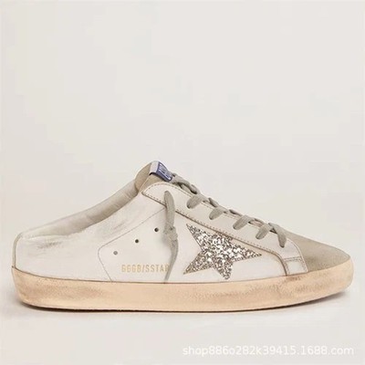 Golden Goose Ballstar Sternschuhe,Damen- Herrenschnür-Freizeitschuhe【weiß】EU39//
