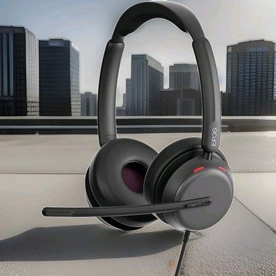 EPOS - Wired Bluetooth Headset -Impact 860T ANC - Noise Canceling - 1001177