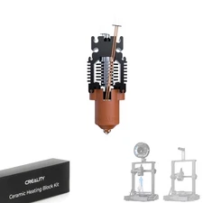 Creality Ender-3 V3 SE/KE Ceramic Heating Block Kit-Quick-swap Nozzle Kit, 30...