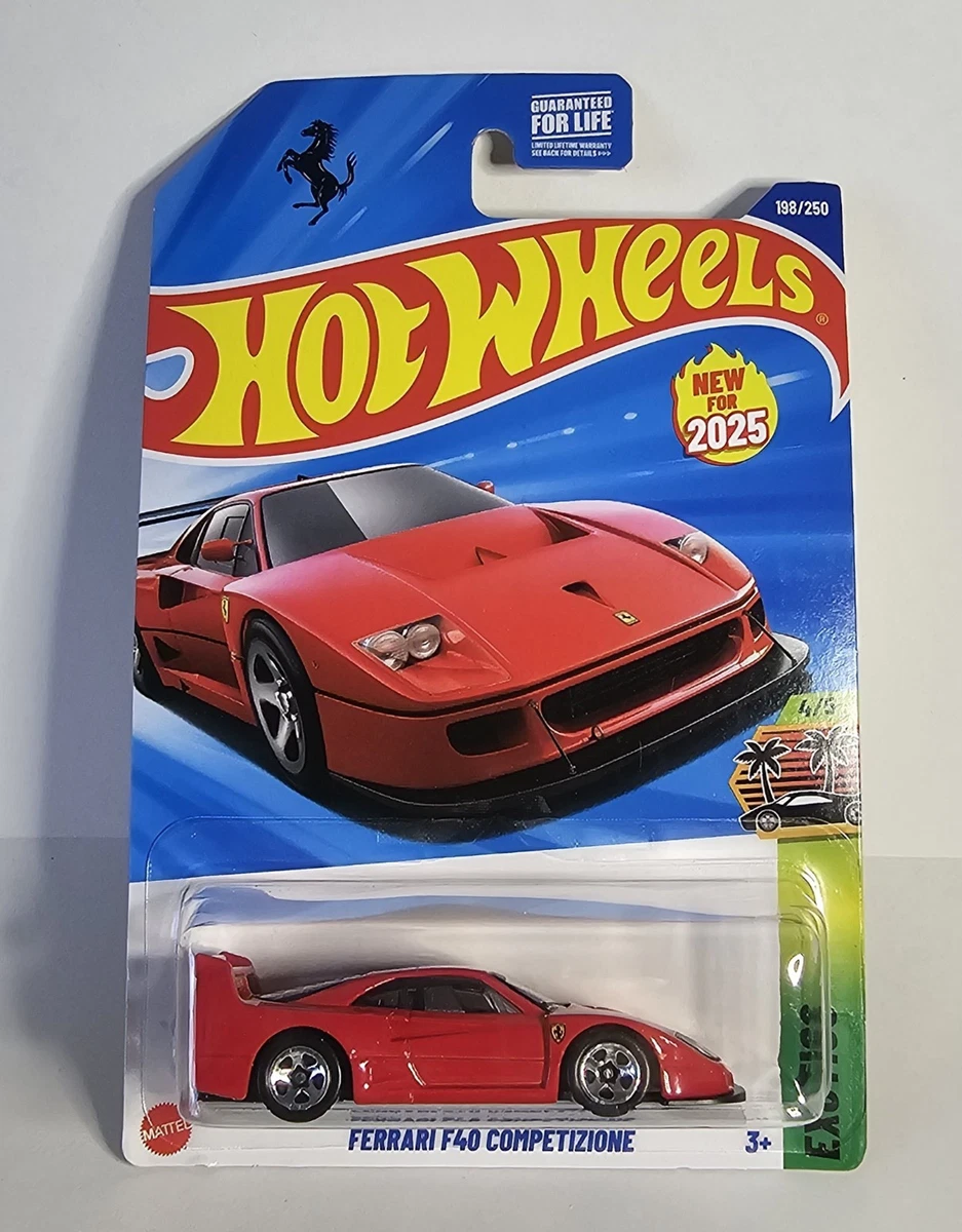 ホットウィール FERRARI F40 COMPETIZIONE STH Hot Wheels Ferrari F40 Competizione HW Exotics 4/5 Mainline 198