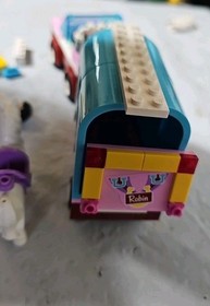 Lego Friends set 3186 Emma's Horse Trailer Parts Pieces Bin BQ