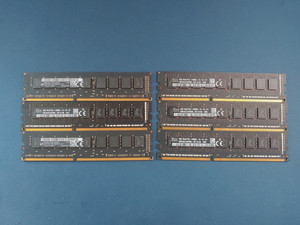24GB DDR3-14900 1866MHz ECC RAM 4GBx6